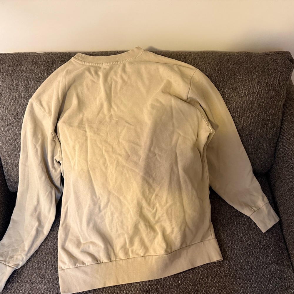 Polo by Ralph Lauren Beige Crewneck Sweatshirt - Picture 4 of 5